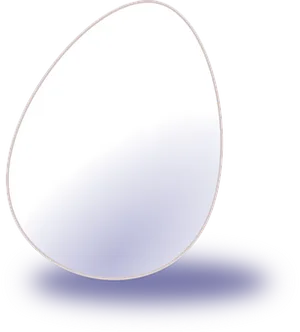 Glowing Eggon Black Background PNG image