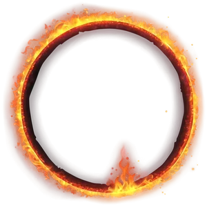 Glowing Ember Border PNG 06212024 PNG