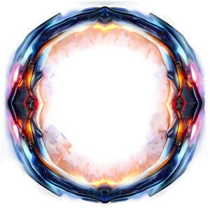 Glowing Ember Border PNG 6 PNG