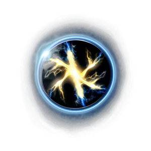 Glowing Energy Disc PNG Rir66