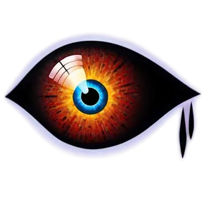 Glowing Evil Eye PNG Cwt