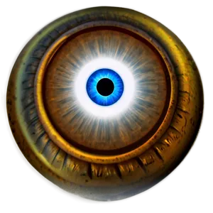 Glowing Evil Eye PNG Wyv