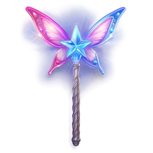 Glowing Fairy Wand PNG 81