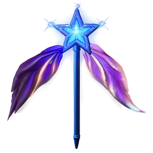 Glowing Fairy Wand Png Lnq15 PNG image