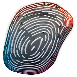 Glowing Fingerprint Effect Png Lod PNG image
