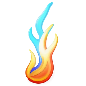 Glowing Fire Emoji Image Png Vwp PNG image