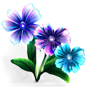 Glowing Flower Transparent PNG Wja56 PNG