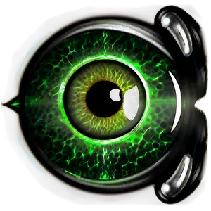 Glowing Green Eye PNG Bhh77 PNG