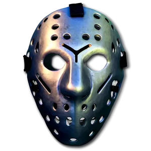 Glowing Hockey Mask Effect Png Adb PNG image