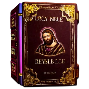 Glowing Holy Bible PNG Cax PNG
