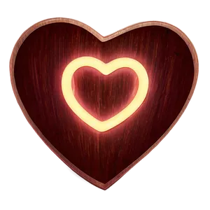 Glowing Instagram Heart Png 06212024 PNG image