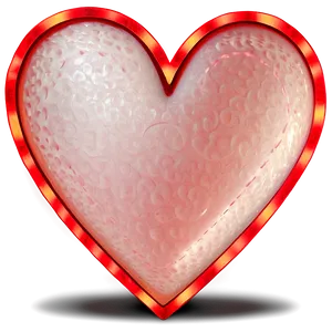 Glowing Instagram Heart Png 06212024 PNG image