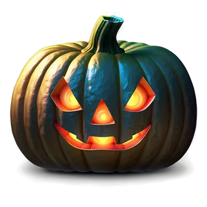 Glowing Jack O Lantern Graphic PNG 71