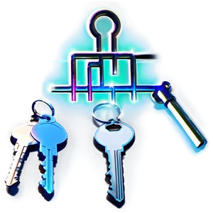 Glowing Keys PNG 59