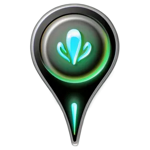 Glowing Location Pin PNG Ptu44 PNG