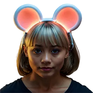 Glowing Mouse Ears PNG Yct69 PNG