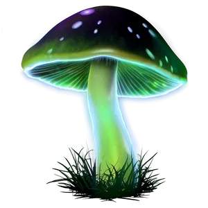 Glowing Mushroom Png 05032024 PNG image