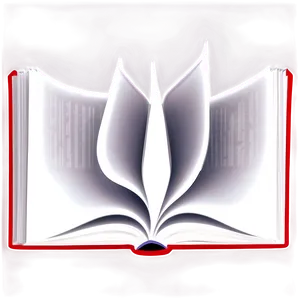 Glowing Open Book PNG Cwx21