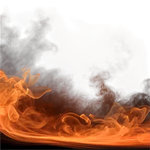 Glowing Orange Smoke Ambiance PNG Cxs9 PNG