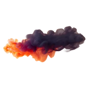 Glowing Orange Smoke Ambiance PNG Nmp24 PNG