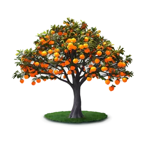 Glowing Orange Tree PNG 31 PNG