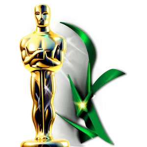 Glowing Oscar Trophy PNG 59 PNG