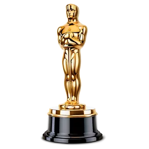 Glowing Oscar Trophy Png 99 PNG image