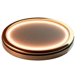 Glowing Oval Light PNG 3