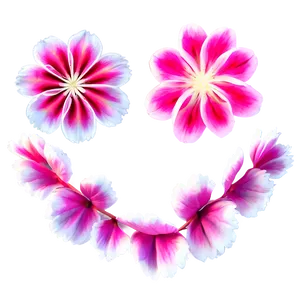 "glowing Petals: Luminous Flower PNG" D
