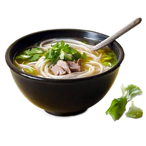 Glowing Pho Soup PNG Alb PNG
