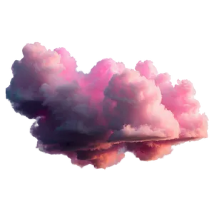 Glowing Pink Clouds Png 06252024 PNG image