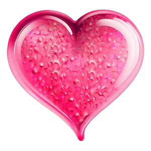 Glowing Pink Heart Emoji Png 06262024 PNG image