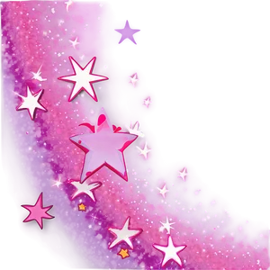 Glowing Pink Stars Png Qfg PNG image