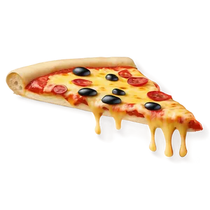 Glowing Pizza Emoji PNG 06272024 PNG