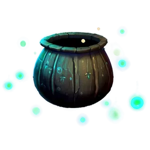 Glowing Potion Cauldron Png 30 PNG image