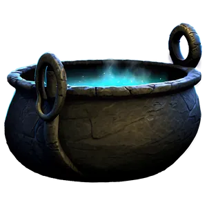 Glowing Potion Cauldron Png 99 PNG image
