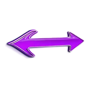 Glowing Purple Arrow Symbol Png Wqu39 PNG image