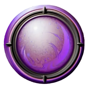 Glowing Purple Circle Emblem Png 34 PNG image