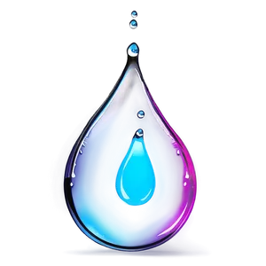 Glowing Raindrop PNG 37