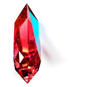 Glowing Red Crystal PNG Vnx79 PNG