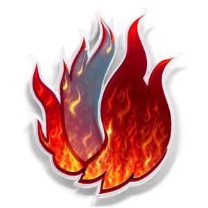 Glowing Red Fire Symbol Png Drm PNG image