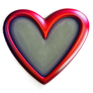 Glowing Red Heart Png 05242024 PNG image