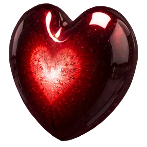 Glowing Red Heart Png Aki PNG image