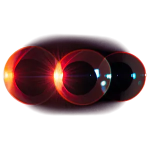 Glowing Red Lens Flare Transparent Png Inb PNG image