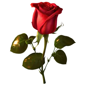 Glowing Rose Petals PNG 05252024 PNG