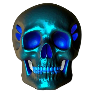 Glowing Skull Picture PNG D