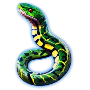 Glowing Snake Tattoo Png Dng28 PNG image