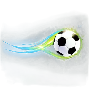 Glowing Soccer Ball Art Png 43 PNG image