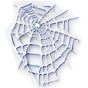 Glowing Spider Web Art PNG image