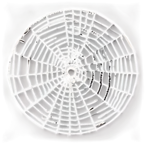 Glowing Spider Web Art